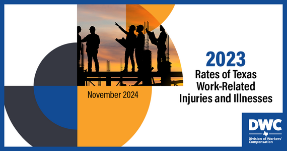 2023 Rates of Texas Work-Related Injuries and Illnesses - November 2024