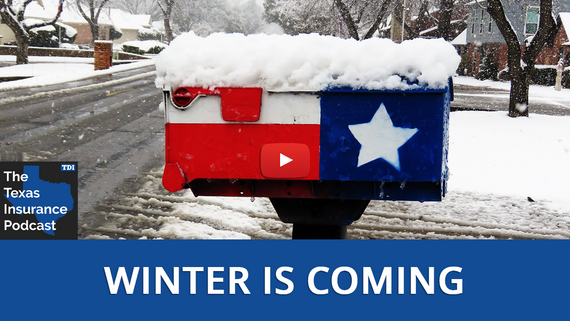 Snow capped mailbox