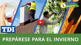 Spanish  version - photos of how to prepare your home for a freeze