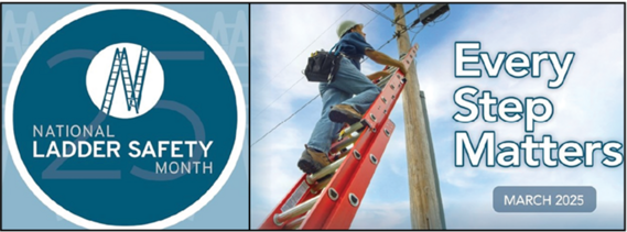 National Ladder Safety Month-March 2025