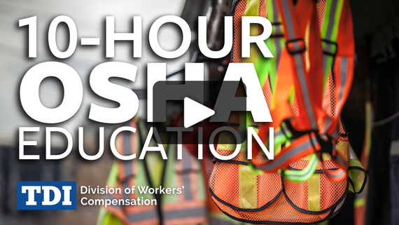 10-HOUR OSHA Education link to video