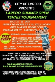 Summer Open Tennis Tournament