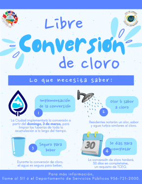 Libre Conversion de Cloro