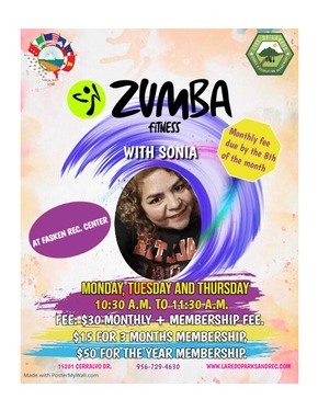 Zumba Sonia Fasken