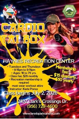 Parks_Cardio Tai Box-Haynes Rec