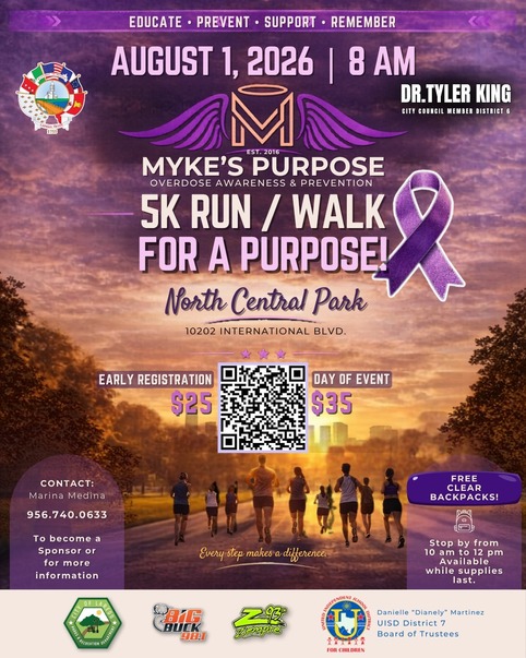 Myke's Purpose 5k 2026 Updated QR