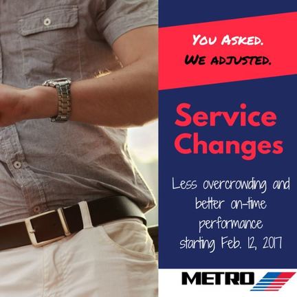 service changes