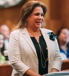 Morales Speaks to Council 