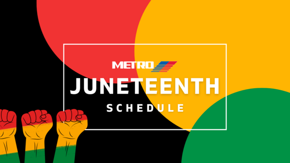 Juneteenth schedule