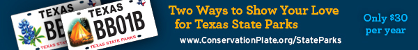 Two ways to show your love for Texas State Parks