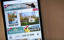 Hunting Guide displayed on mobile phone