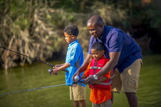 NF Dad Sons Fish