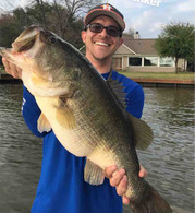Angler Cole Turner with March 9 ShareLunker