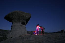 night hike at Big Bend Ranch State Park