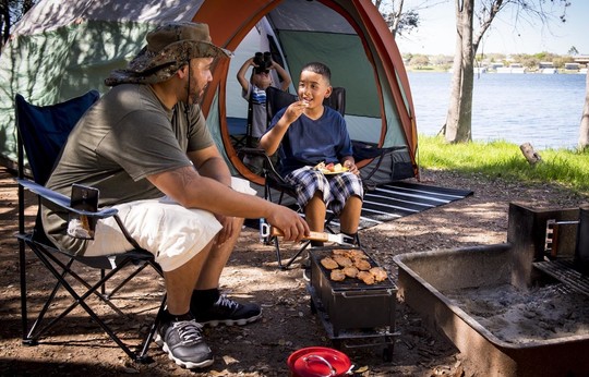family camping