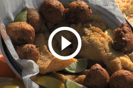 fried crappie, with video link