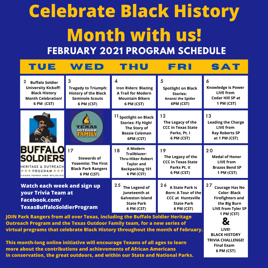 Buffalo Soldiers Sentinel Black History Month 2021