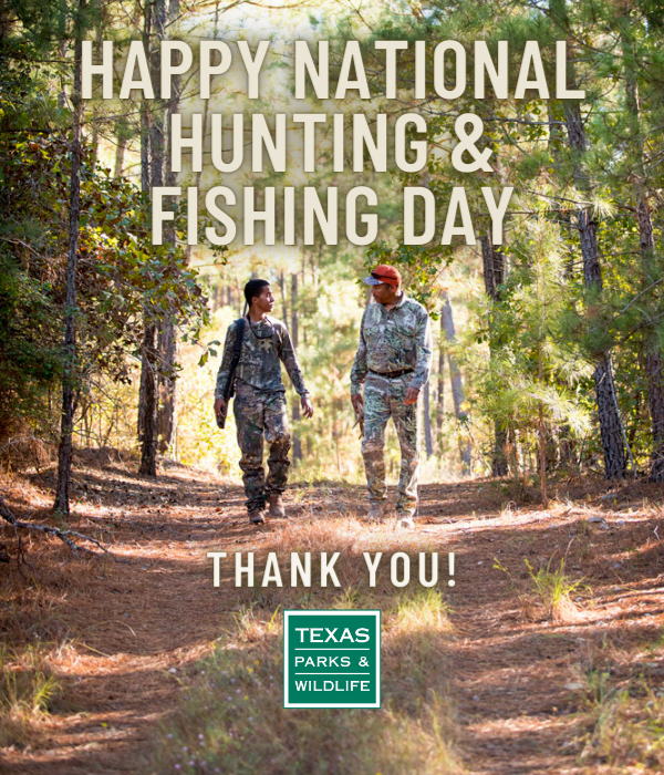 Happy National Hunting & Fishing Day