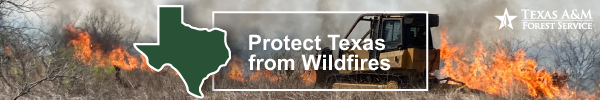 Protect Texas from Wildfires with link