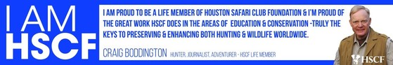 Houston Safari Club testimonial, with link