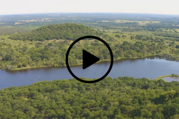 Aerial view of Fawcett WMA with river view, video link