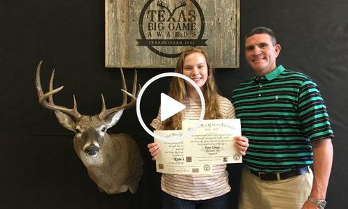 Texas Big Game Awards with link