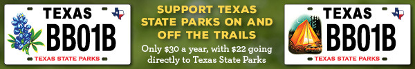 Tent license plate supports state parks, link 