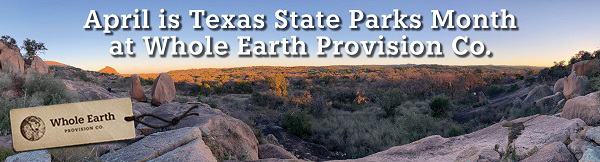 April is State Parks Month at Whole Earth Provision Co.