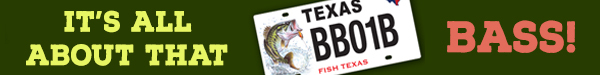 Bass Conservation License Plate, with link 