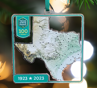 Texas State Parks 2023 ornament.