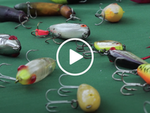 Hard water lures, video link 