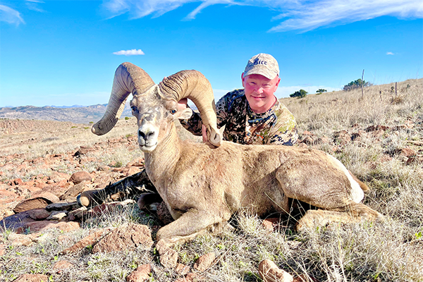 Grand Slam winner Steve Vobach with his harvest.