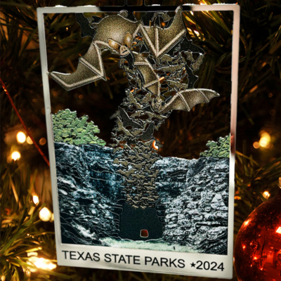 Old Tunnel State Park holiday ornament.