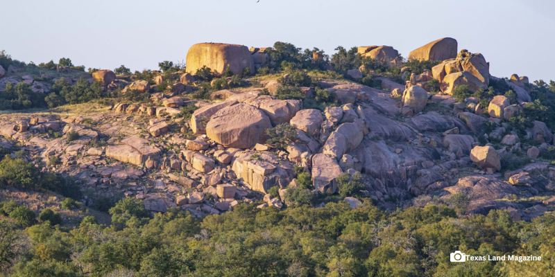 Comanche Rock, part of the new E-Rock property