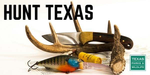 Hunt Texas collage header, with link