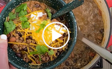 bowl of chili, video link