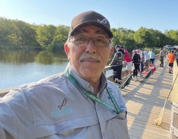 Picture of event leader Terry Smith at the event