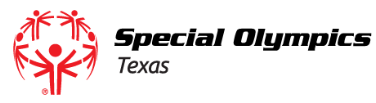 Special Olympics of Texas logo
