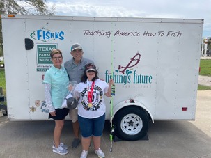 Picture in front of Fishing's Future Trailer 