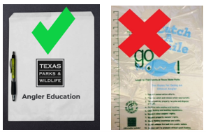 Pictures of two types of AED bags used at events