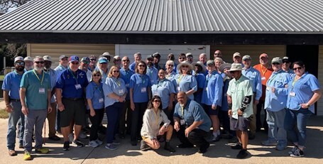 Picture of Area Chief meeting participants