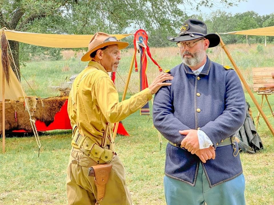 Allen and Ricky at HQ