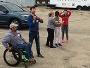 picture of class doing hands on activities