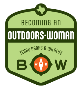 Becoming and Outdoors Woman Texas logo