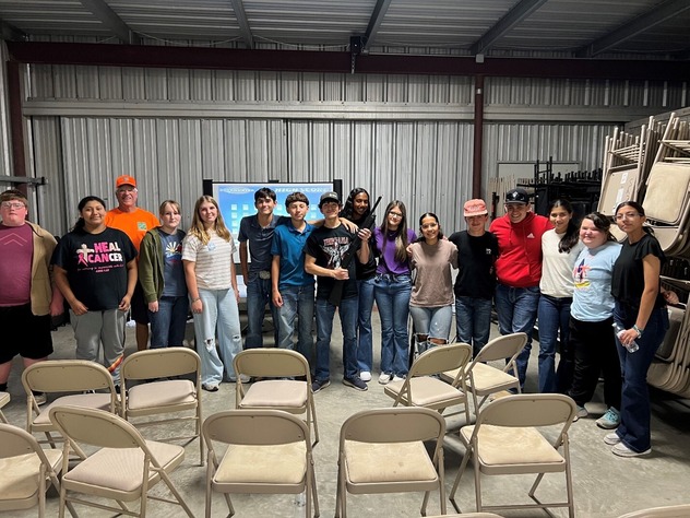 Kids in class with teacher