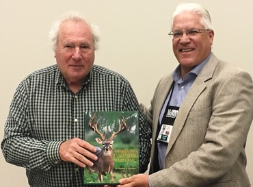 Picture of hunting author and friend who passed away