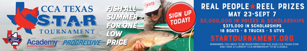 CCA Fishing Tournament - sign up, link