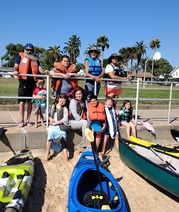 Palacios paddlers