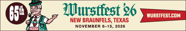 Attend Wurstfest ad, link