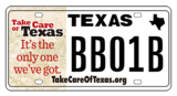 TCOT License Plate